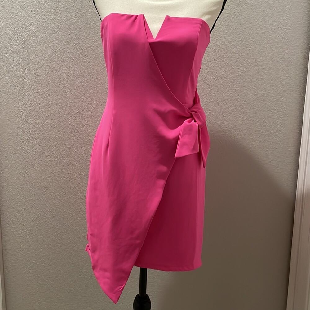 DO + BE Strapless Asymmetrical Dress Size M NWT